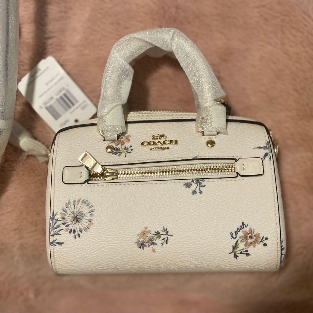 NTW Floral Coach Crossbody Purse
